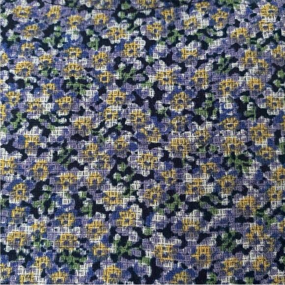 Vintage Dress 10 Y2K Laura Ashley Fall Floral Dress 90s Grunge Cottage Shift - Picture 2 of 13